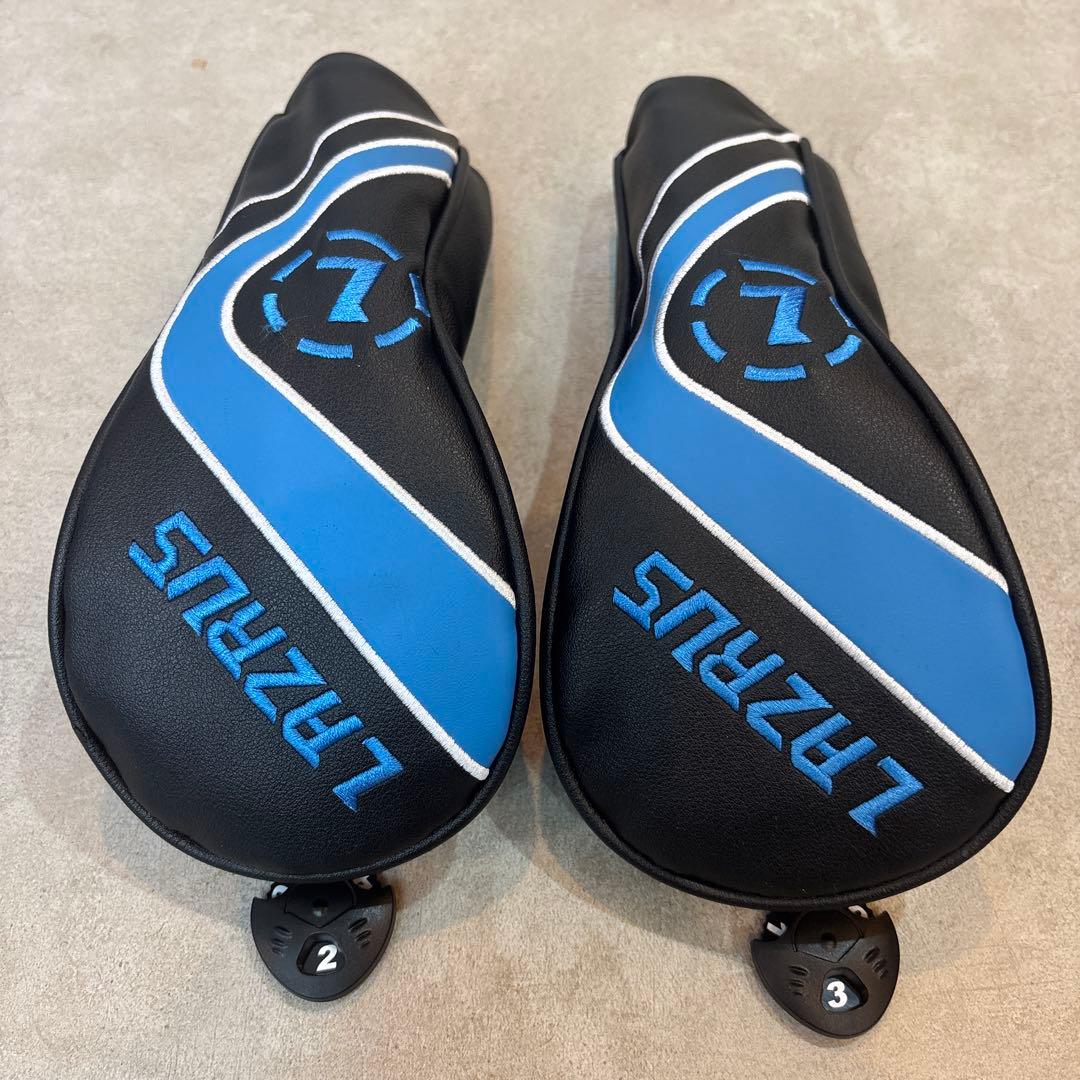 【Lazrus】ヘッドカバー付★ユーティリティクラブ 2本セット