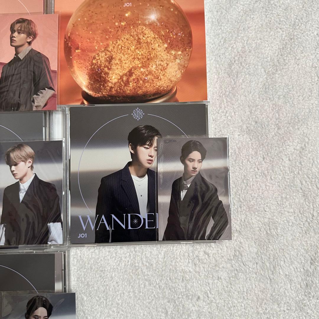 JO1 WANDERING CD 初回限定版AB 通常盤 アザジャ トレカあり
