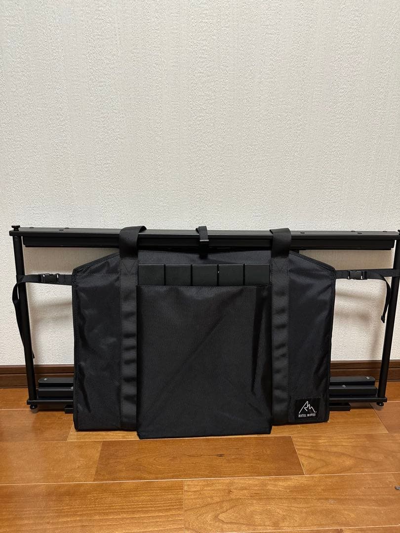 ラーテルワークス　ウッドパネルテーブル　キャリーバッグセット