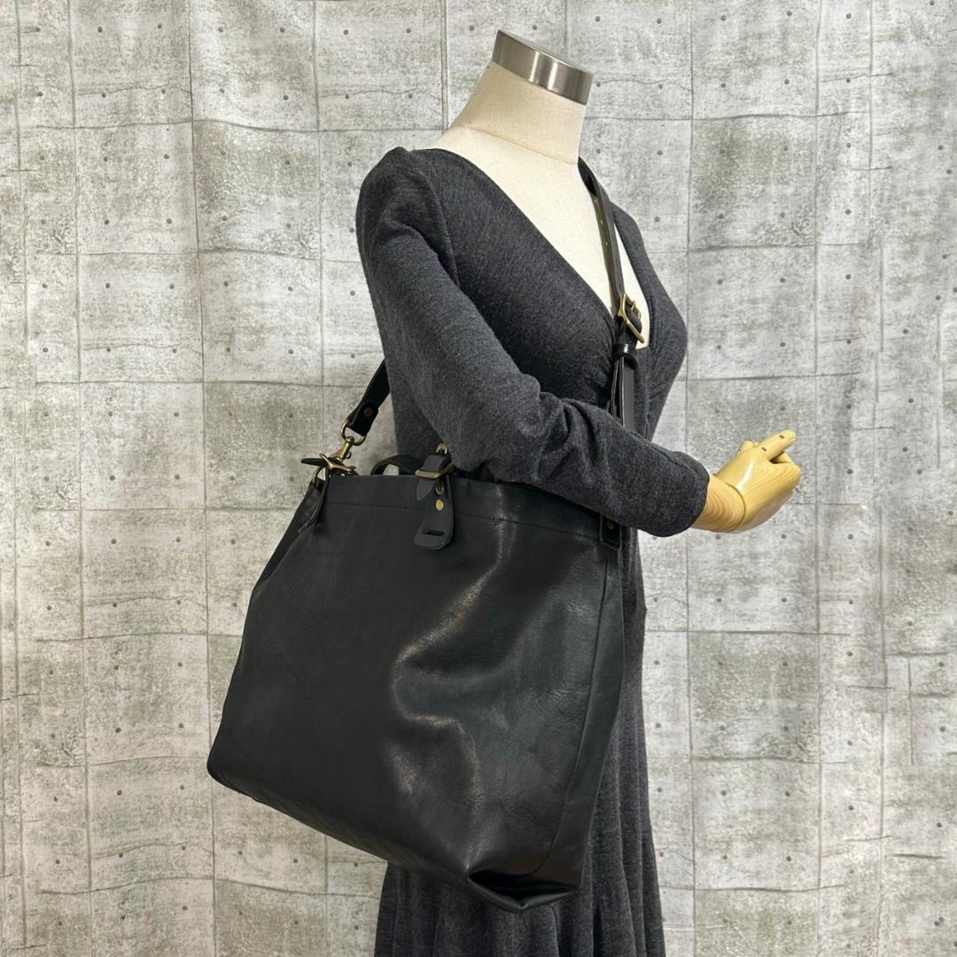 SLOW スロウ GALLERIAコラボ ルボーノ 2way トートバッッグ 黒