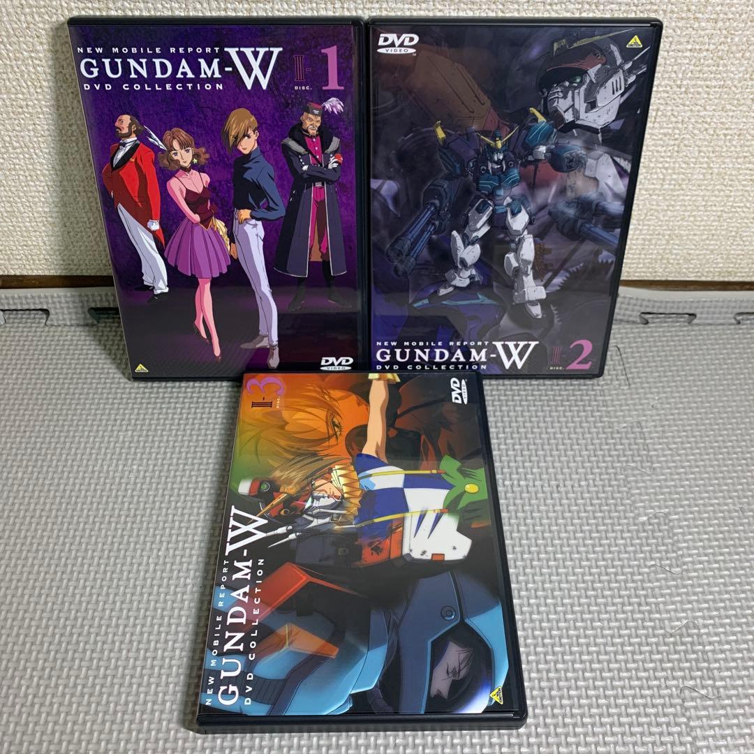 新機動戦記ガンダムW DVDコレクション〈3枚組〉①〜④セットまとめ売り