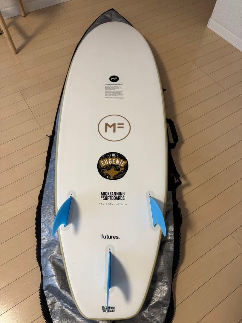 MF SOFTBOARDS THE EUGENIE 5’8” 30.52L