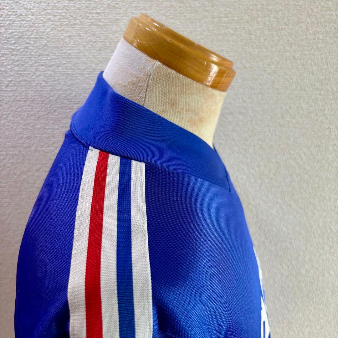 希少 デサント製 80s 90s old adidas アディダス ゲームシャツ