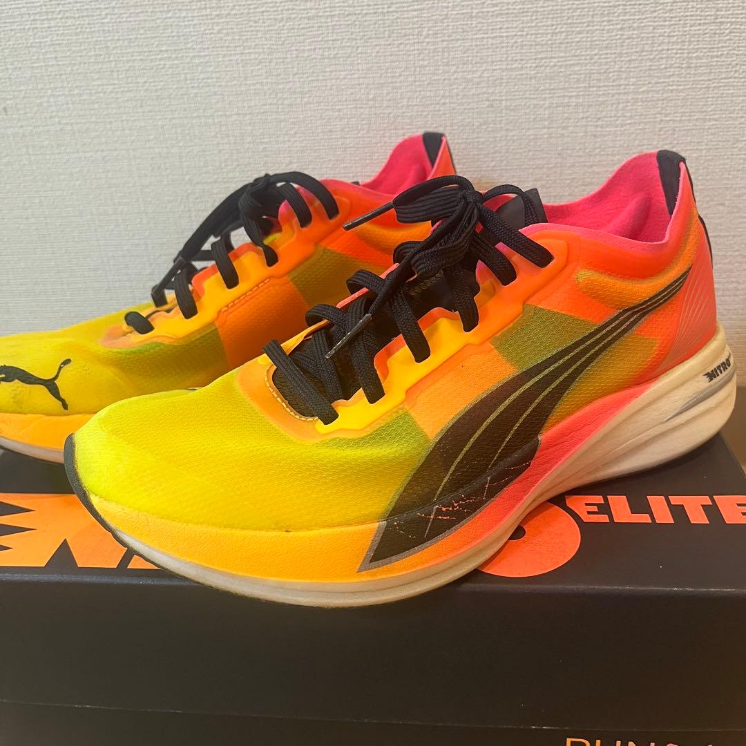 スパイク・シューズ DEVIATE NITORO ELITE FIREGLOW W