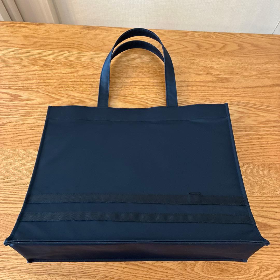 ショパン　お受験バッグ　保護者用バッグ ビッグトート　ネイビー