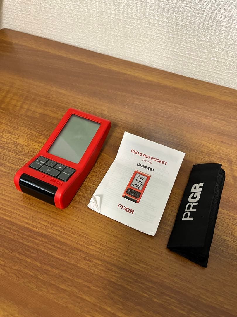 マルチスピードテスター　PRGR RED EYES POCKET 距離測定器
