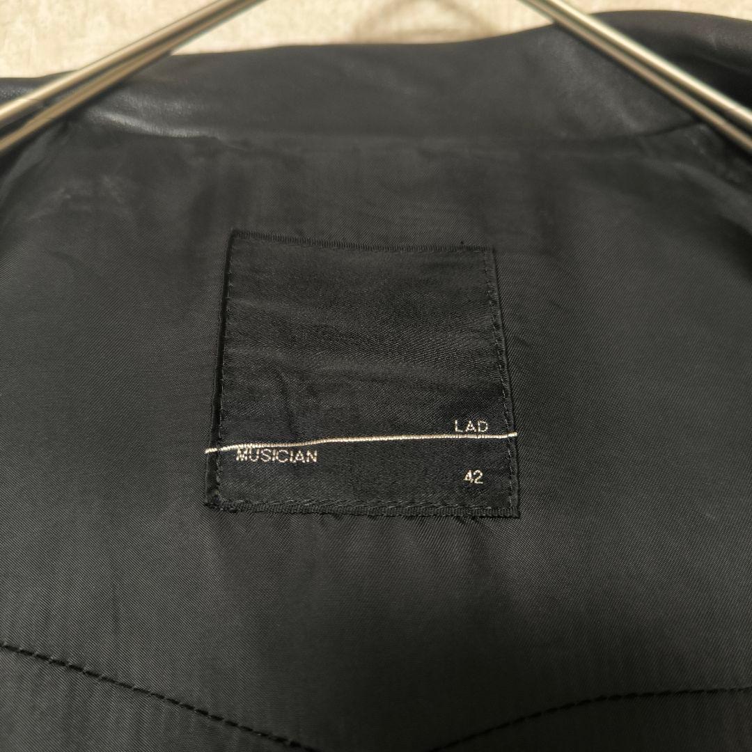 LAD MUSICIAN レザーライダース　サイズ42 No.2210-335