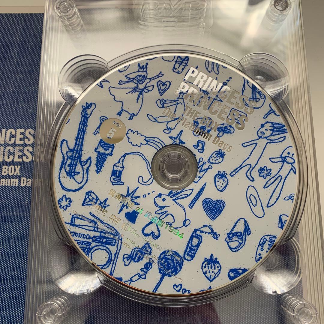 プリンセスプリンセス DVD BOX リーフレット無