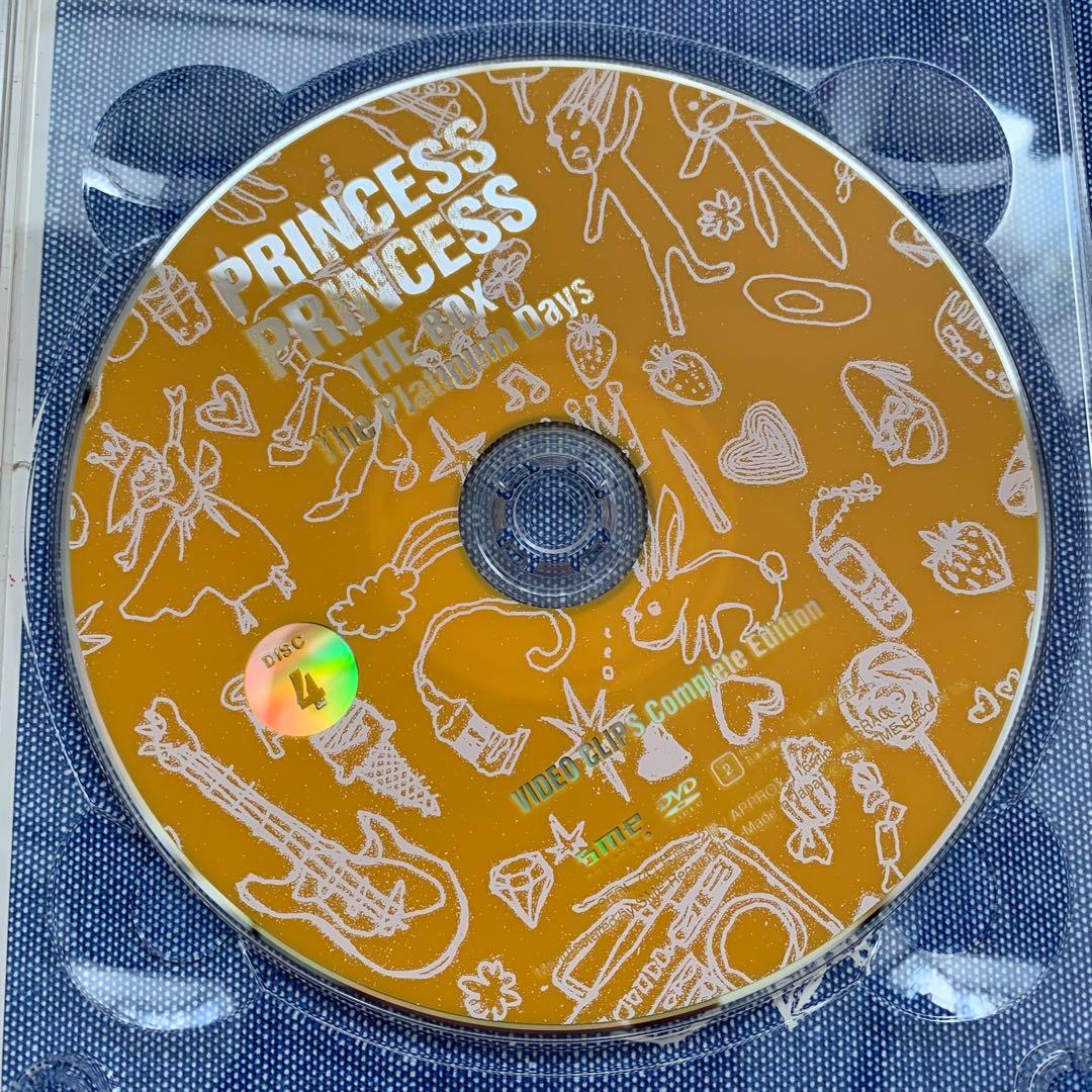 プリンセスプリンセス DVD BOX リーフレット無