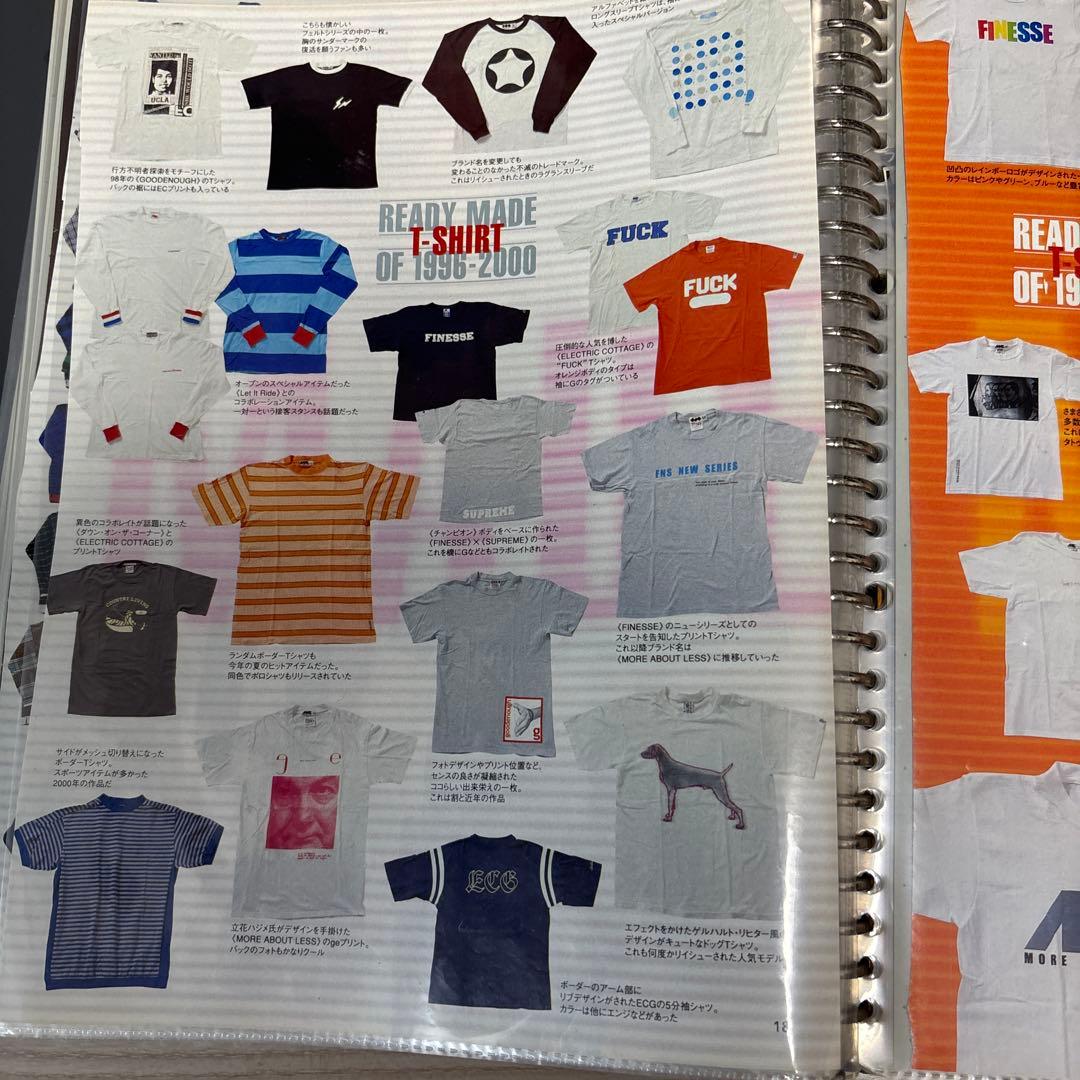 藤原ヒロシ　グッドイナフ 裏原　スクラップ4冊　シュプリーム