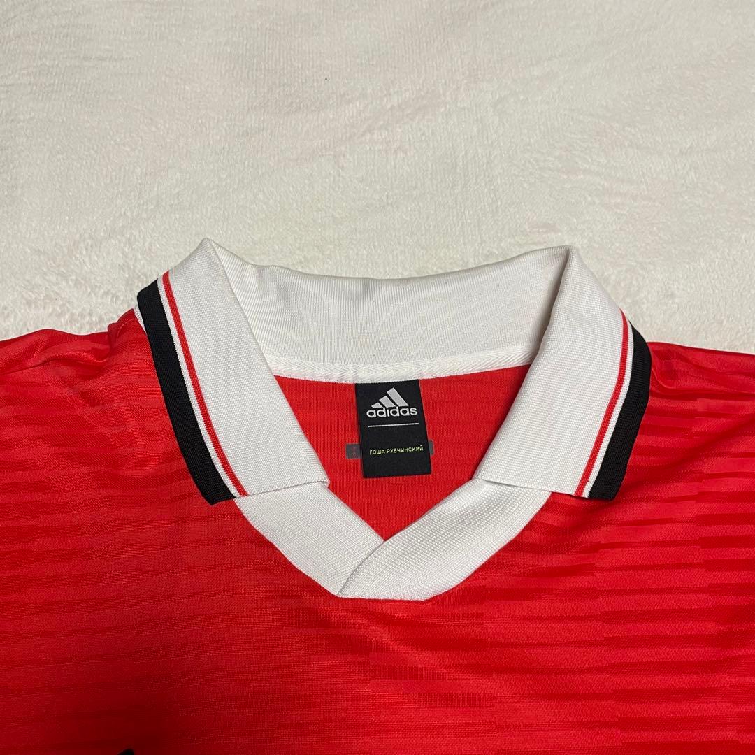 Gosha Rubchinskiy｜adidas ゲームシャツ レッド　Mサイズ