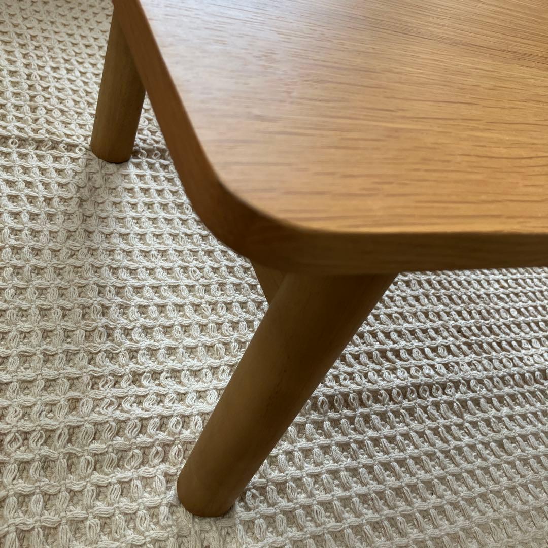 【極美品】無印良品　オーク材　ローテーブル　110cm×55cm×35cm
