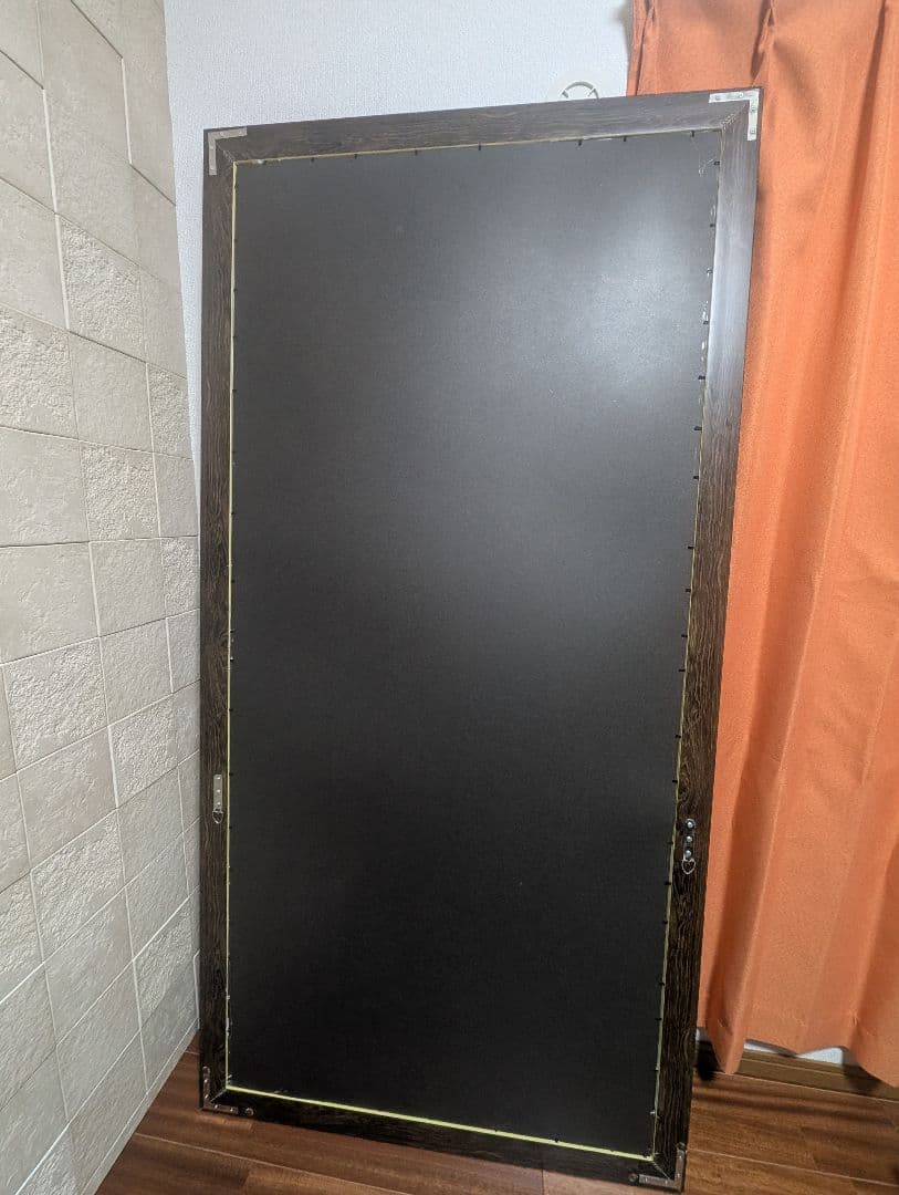 【値下げ】木製フレーム鏡180cm×90cm大型