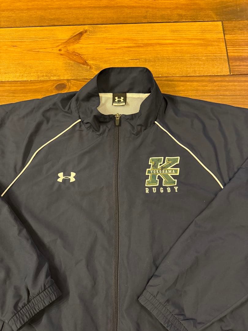 非売品 UNDER ARMOUR ウインドブレーカーXXL 関東学院大学ラグビー