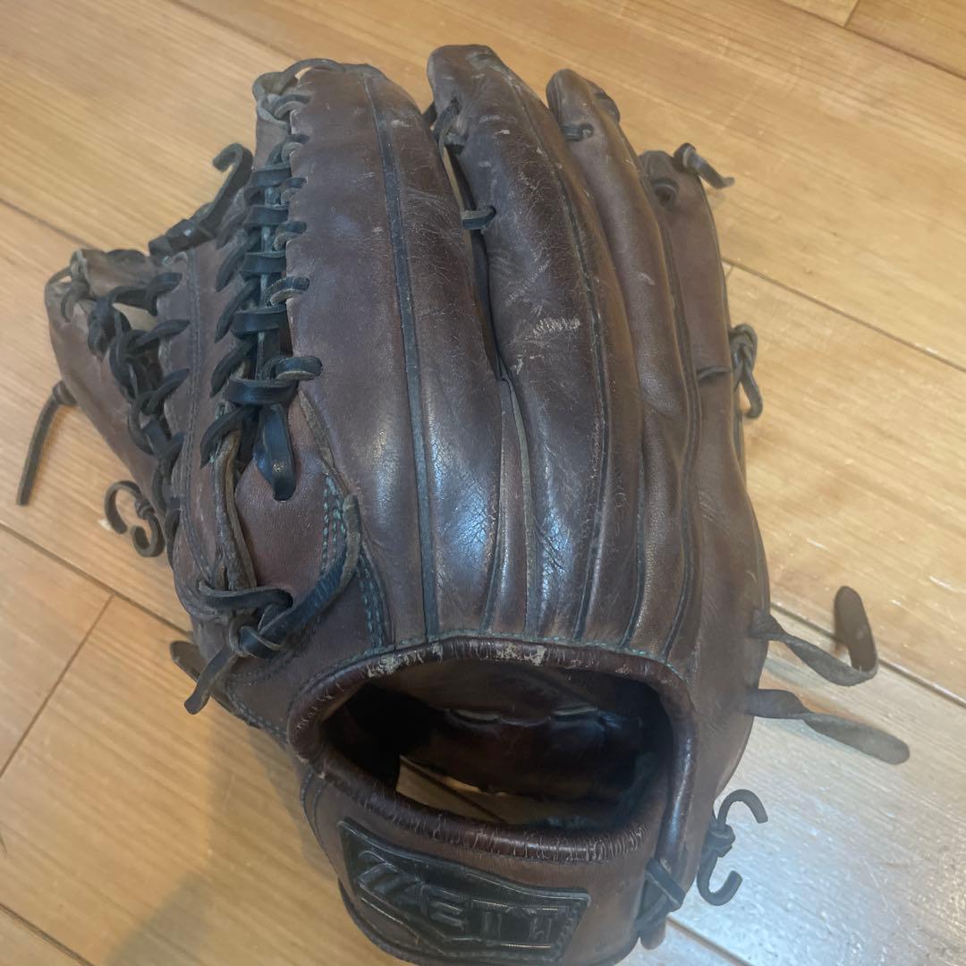 ZETT 硬式グローブ　左投げ用　外野手用