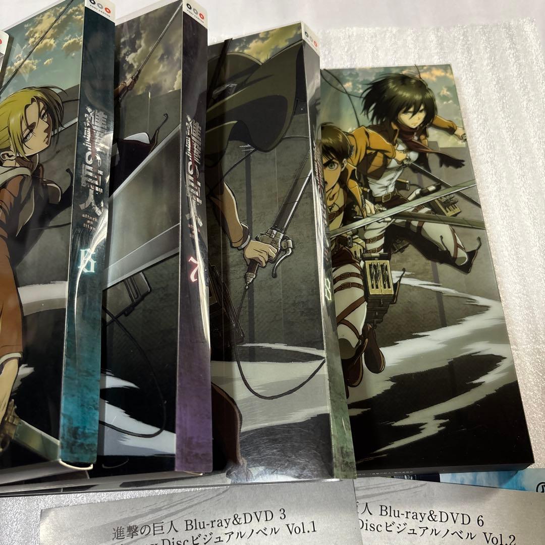 進撃の巨人　1期　初回限定版DVD 冊子付き