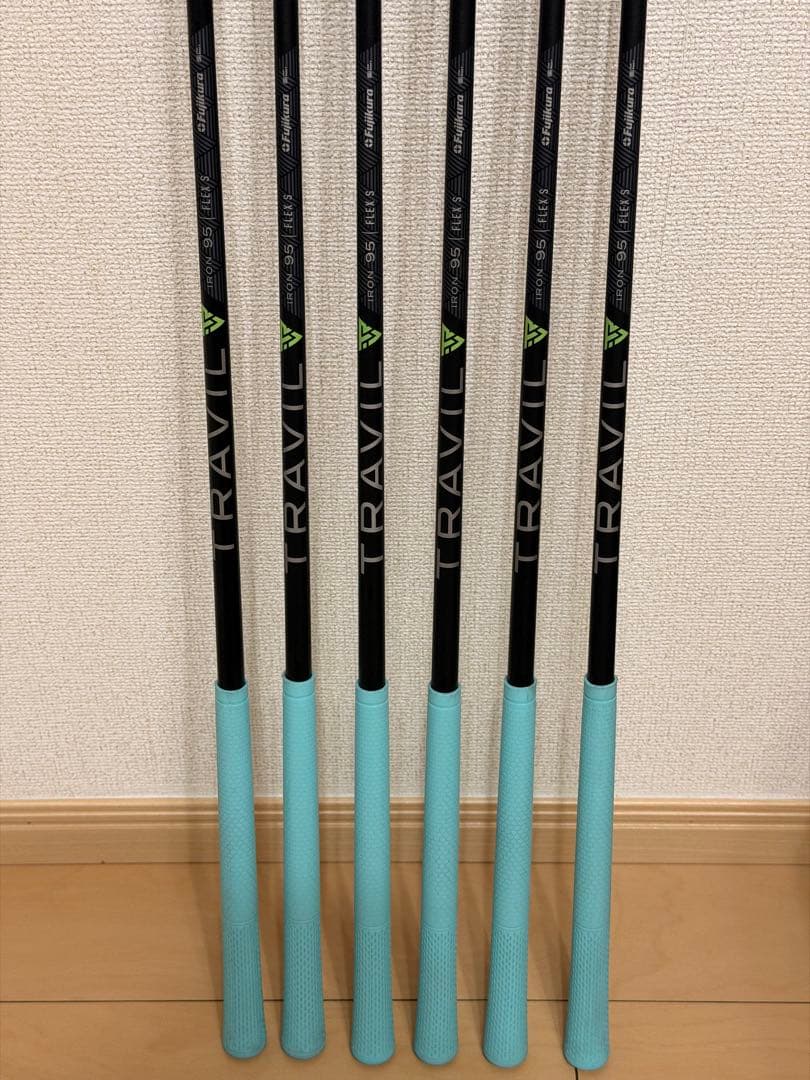FUJIKURA TRAVIL 95（S）アイアン用シャフト 6本セット