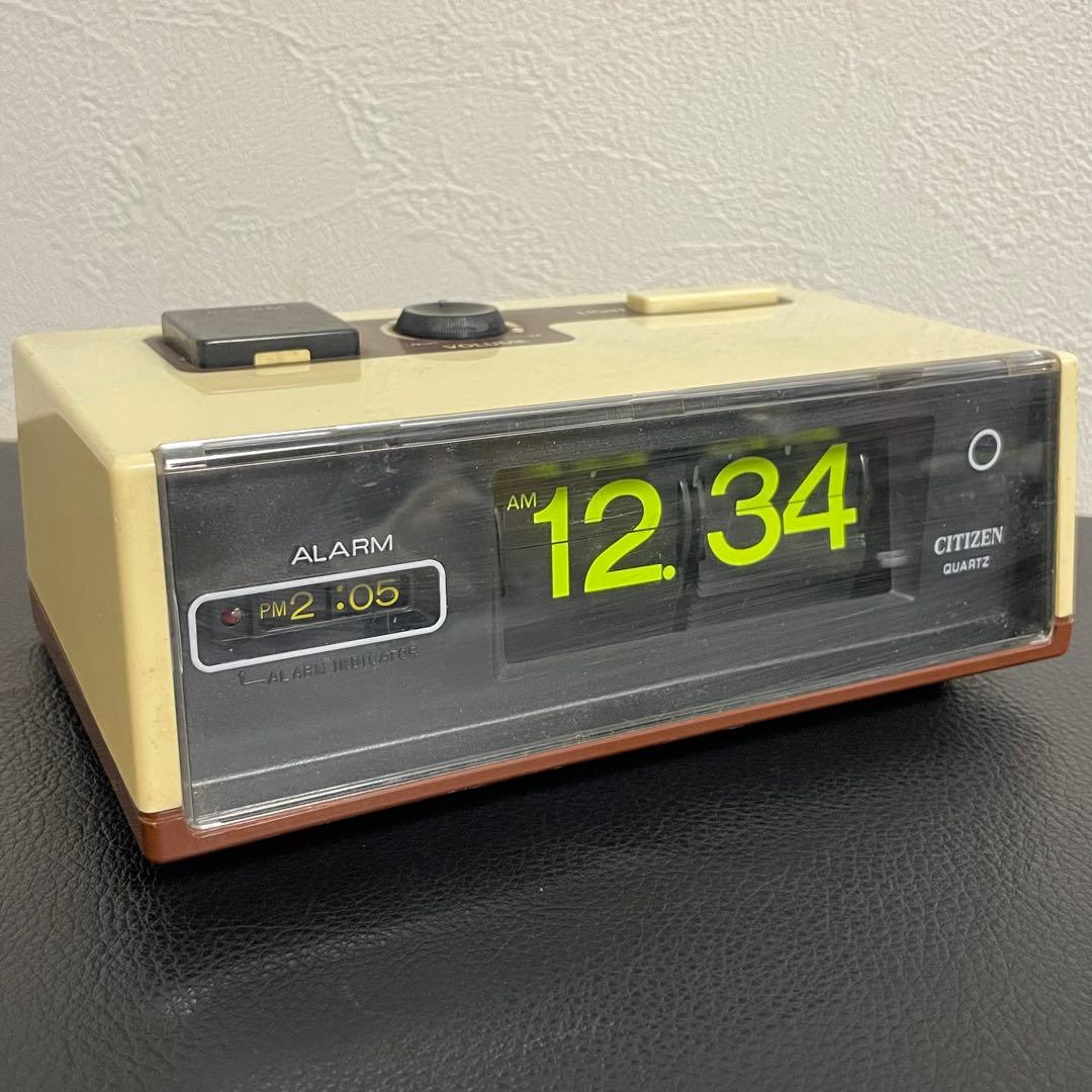 【レア・希少】シチズン フリップクロック 8RD101 日本製 昭和ヴィンテージ