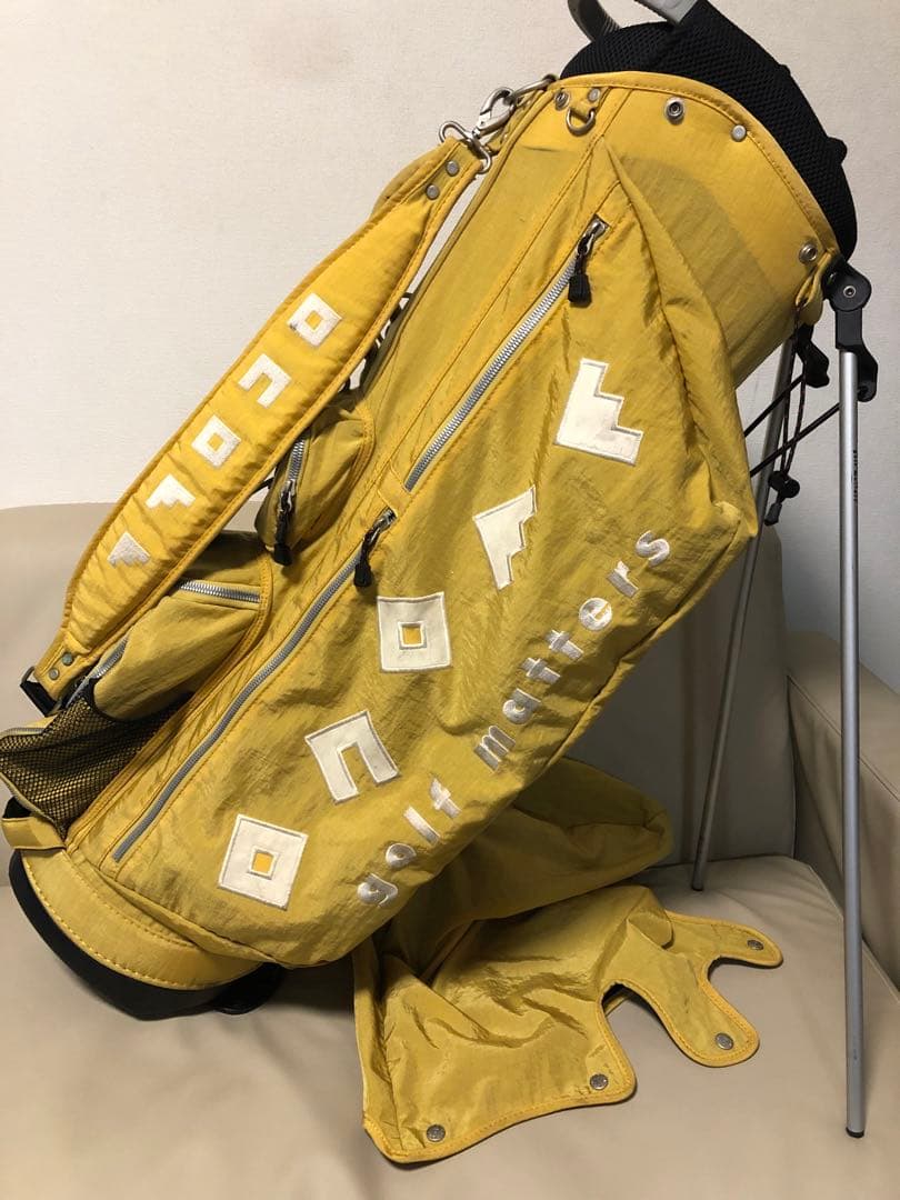 【送料込み】大人気完売モデル　オノフ　スタンド式キャディバッグ 黄色　イエロー