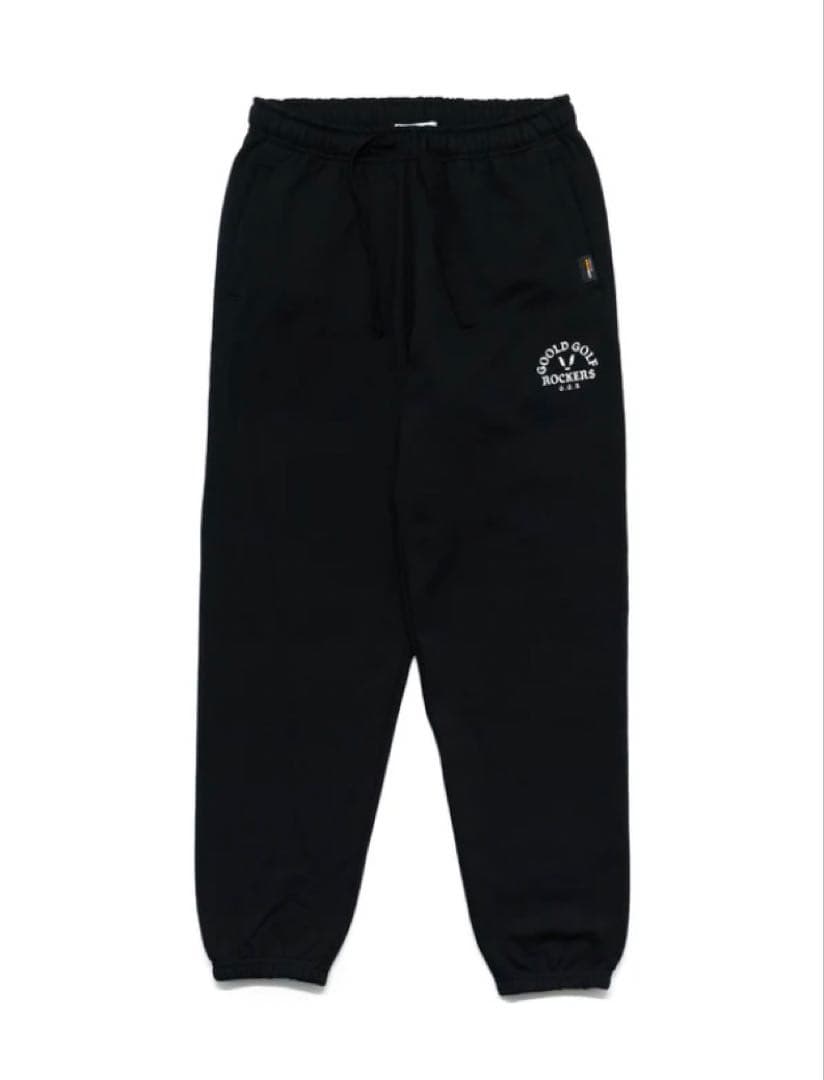 GOOLD GOLF ROCKERS OG LOGO SWEAT PANTS 黒
