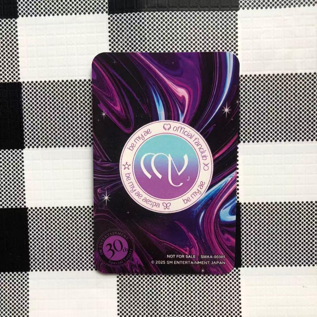 aespa カリナ smtown SM30周年 JPFC 抽選 特典 トレカ