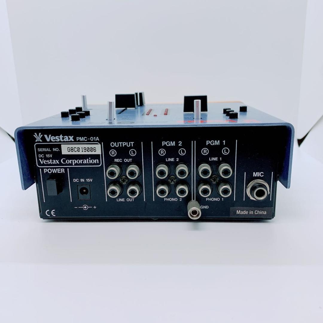 VESTAX ベスタクス　 DJミキサー　PMC-01A ブルー　M280