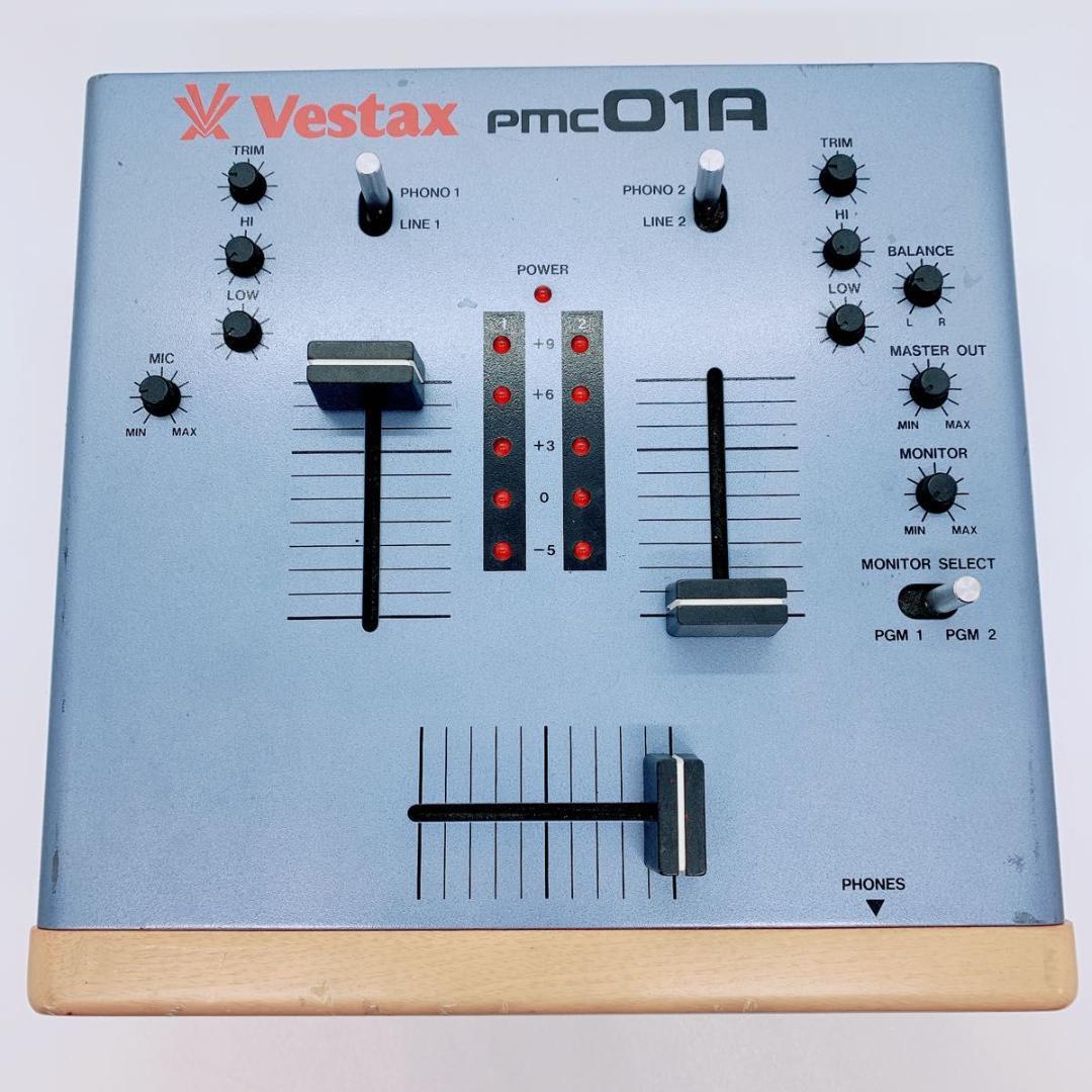 VESTAX ベスタクス　 DJミキサー　PMC-01A ブルー　M280