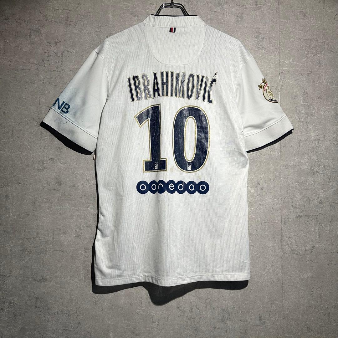 NIKE パリサンジェルマン　ゲームシャツ　イブラヒモビッチ　2014/15