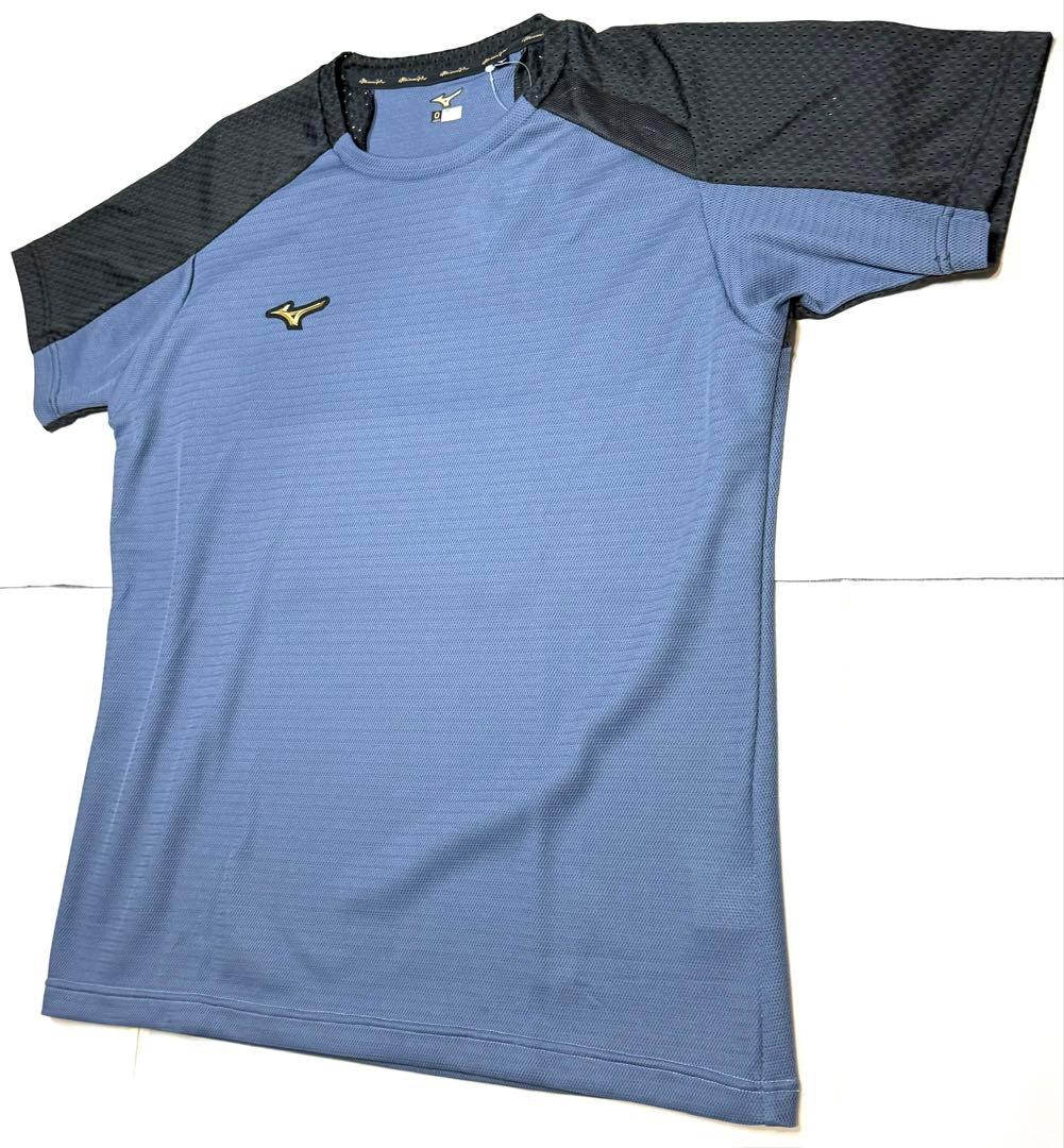 【ミズノプロ】 直営店限定 クーリングTシャツO インディゴ 12JACT82