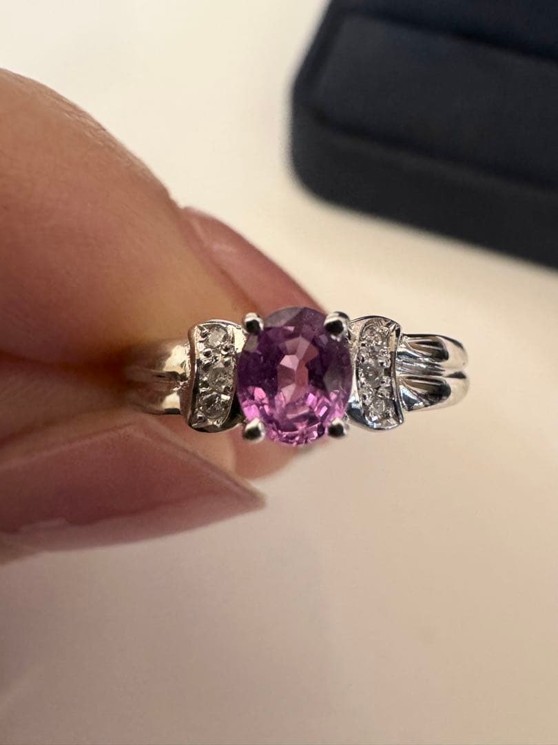 しゅうか ピンクサファイア 指輪