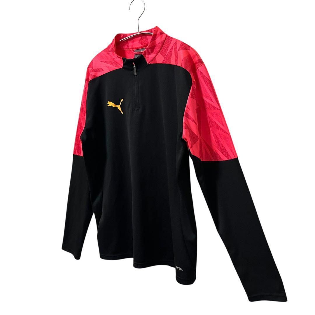【超美品】PUMA プーマ　セットアップ　ウェア　サッカー　ジャージ　ピンク