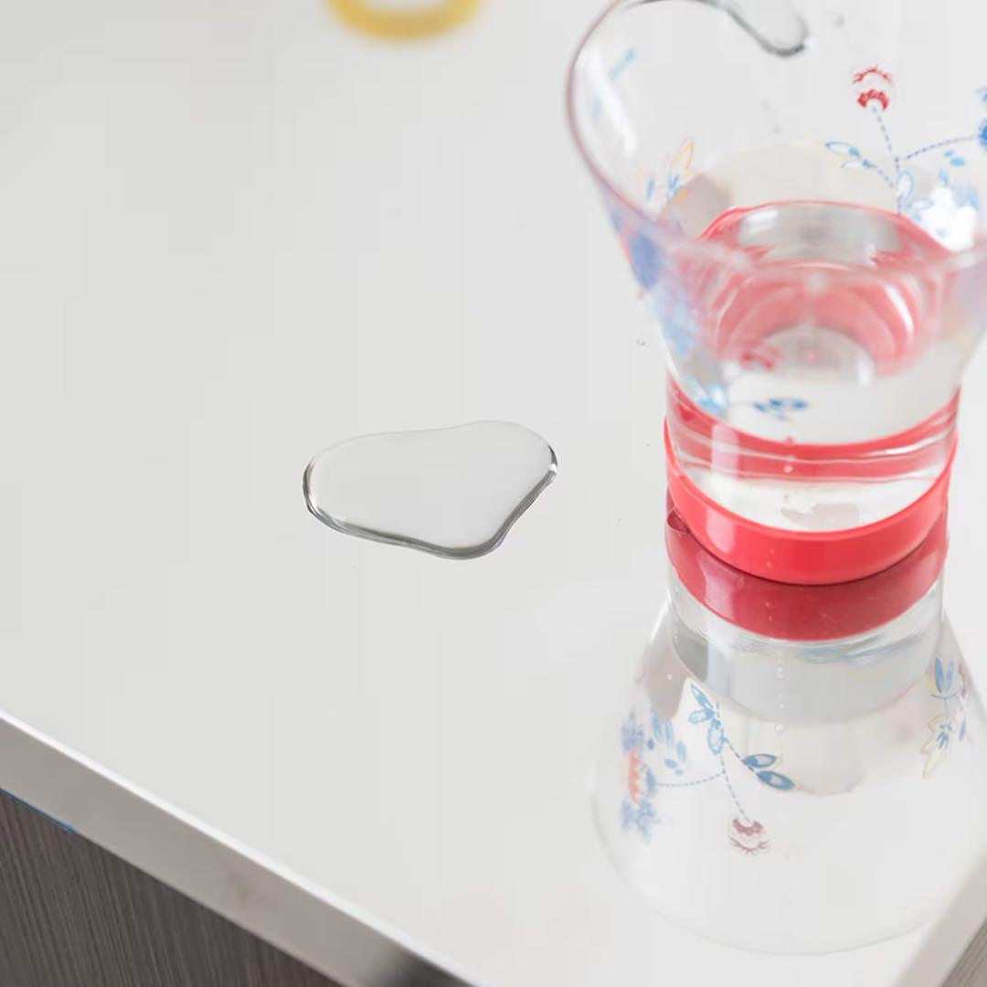 ステンレス天板のキッチンカウンター　ベルメゾン　食器棚150cm