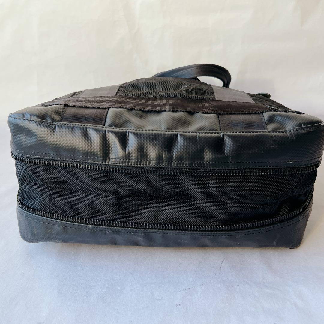 大容量✨PORTER HEAT　トートバッグ　マチ拡張　ブラック　ヒート