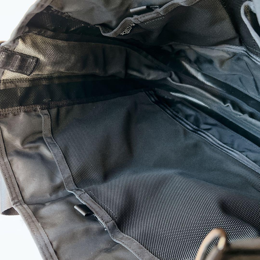 大容量✨PORTER HEAT　トートバッグ　マチ拡張　ブラック　ヒート