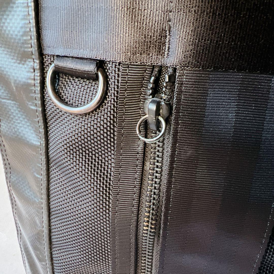 大容量✨PORTER HEAT　トートバッグ　マチ拡張　ブラック　ヒート