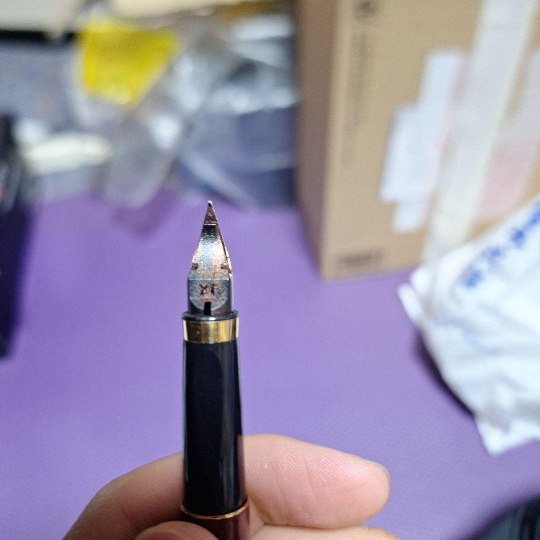 PARKER パーカー 万年筆 ペン先 585M ボルドー