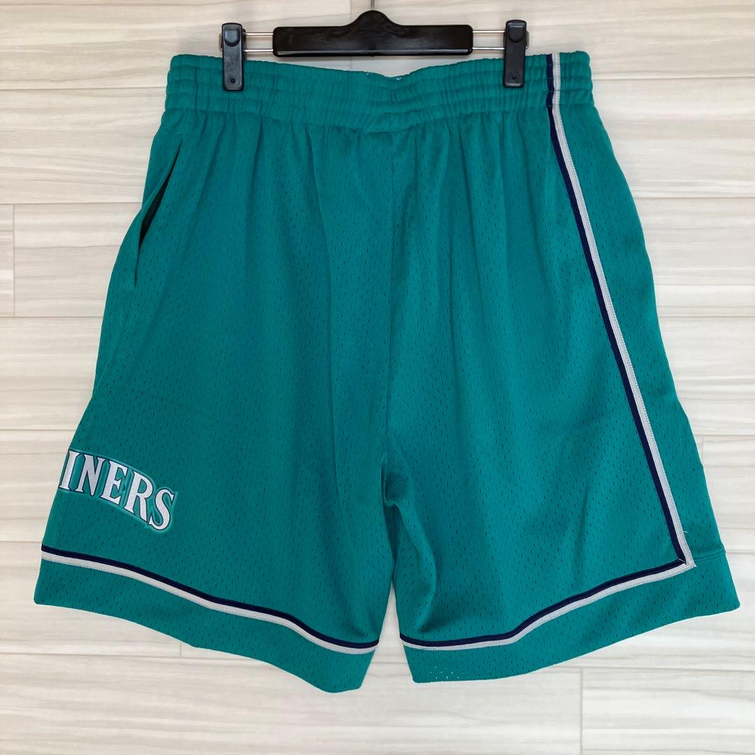【新品】メジャーリーグ　MLB シアトル・マリナーズ　ハーフパンツ　バスパン