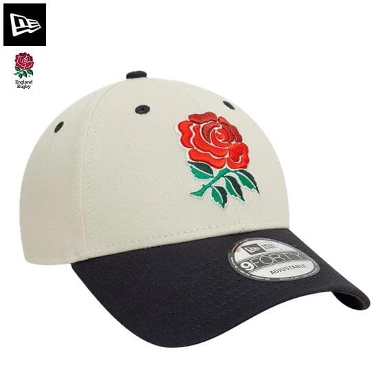 ★送料無料★UK直輸入★ニューエラ★イングランド 9FORTY キャップ★象牙紺