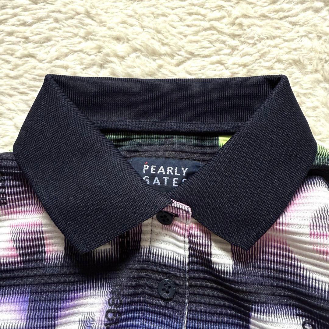 PEARLY GATES 24年 セットアップ ポロシャツスカート グラデロゴ