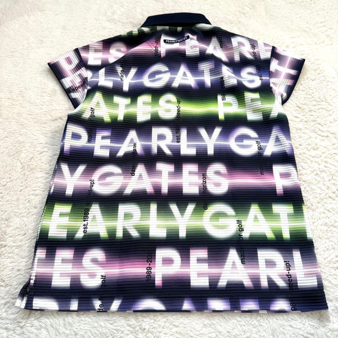 PEARLY GATES 24年 セットアップ ポロシャツスカート グラデロゴ