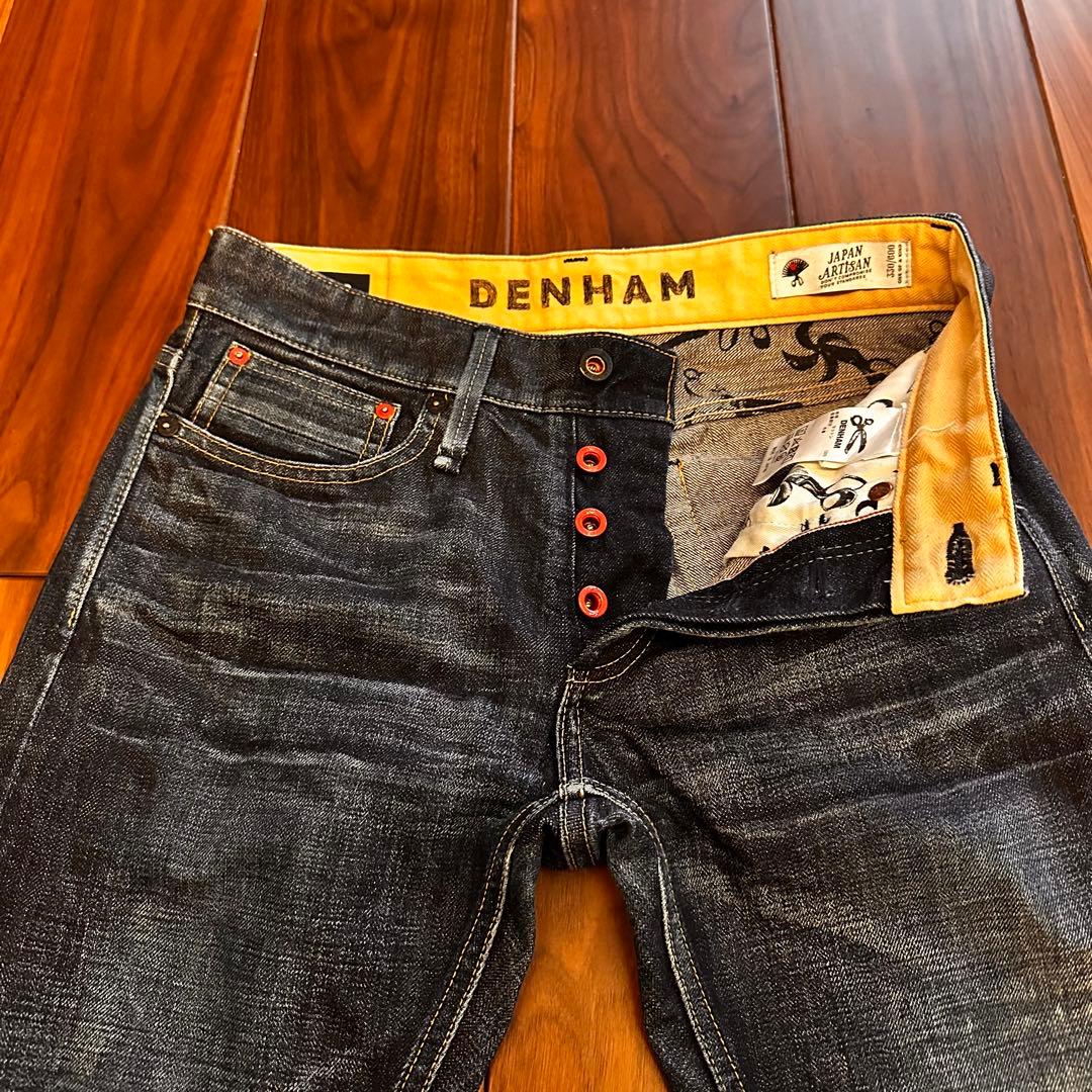 【美品・日本製】DENHAM RAZOR JNW W28