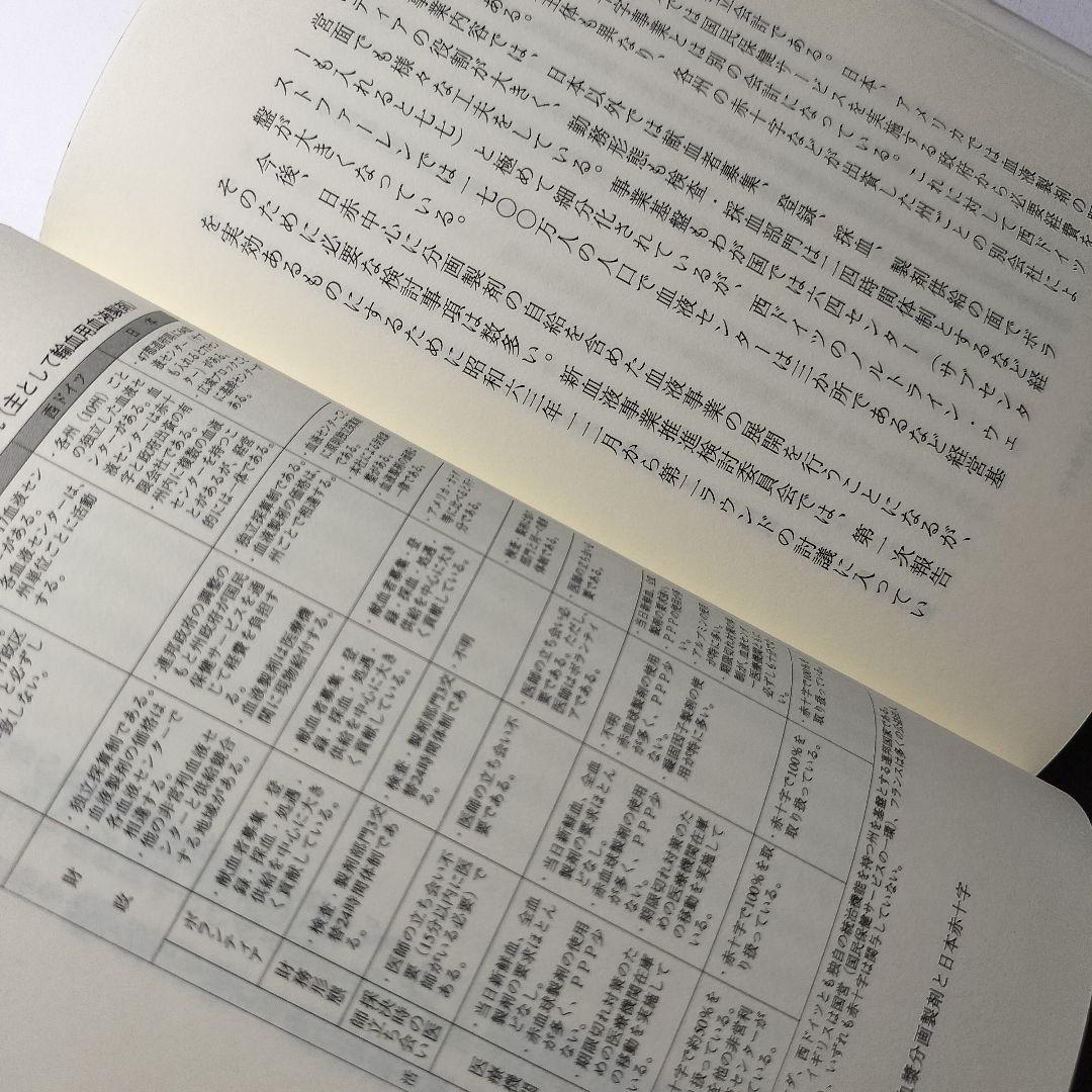 血液の基礎知識 : 血液事業の歴史と方向