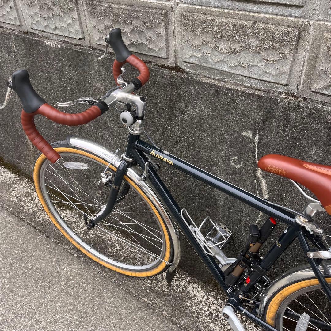 ARAYA アラヤ フェデラル ランドナー 自転車　旅使用　四国一周