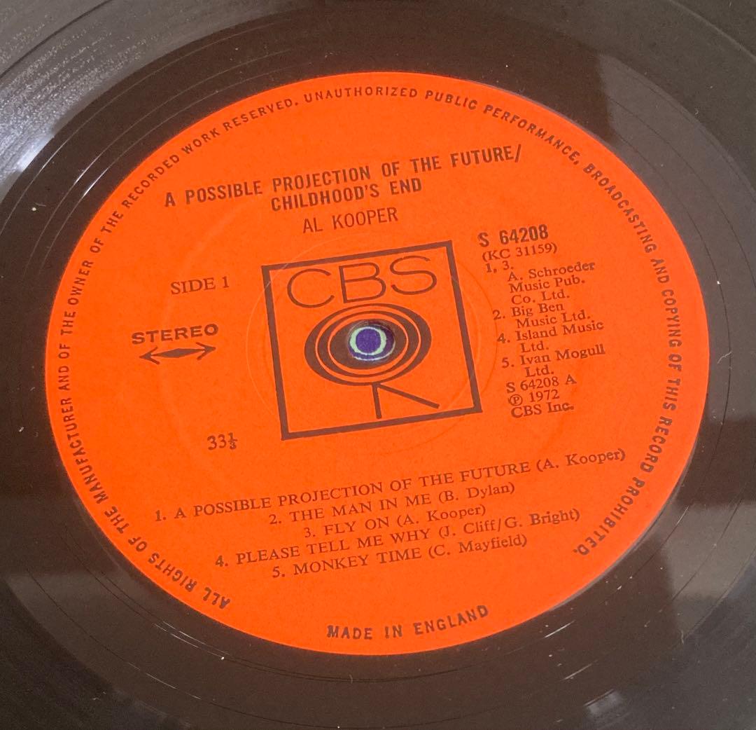 ◾️高音質UKオリジナル盤■AL KOOPER / アルクーパー◾️A Poss