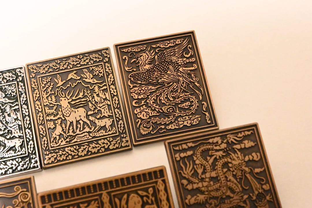 ブローチバッジ 、セットすべて7枚