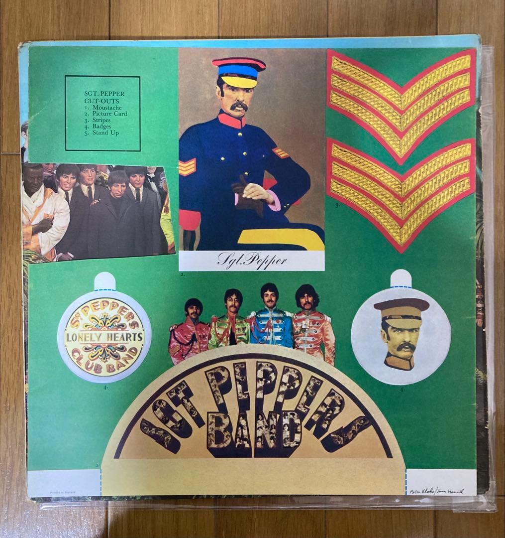 稀少UK初回両面2桁サージェントペパーズビートルズBeatlesレコード