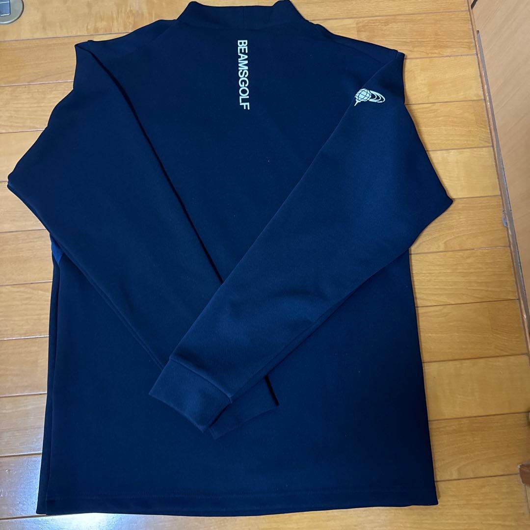 ビームスゴルフ　モックネックシャツ　L