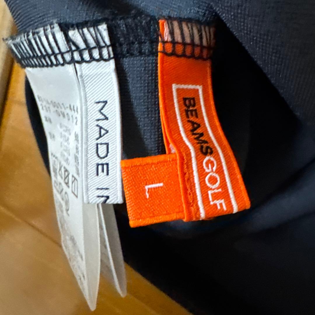 ビームスゴルフ　モックネックシャツ　L