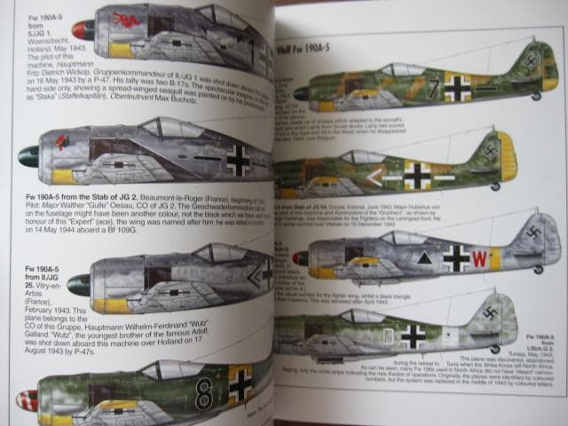 洋書 Focke Wulf FW 190: From 1940-1945
