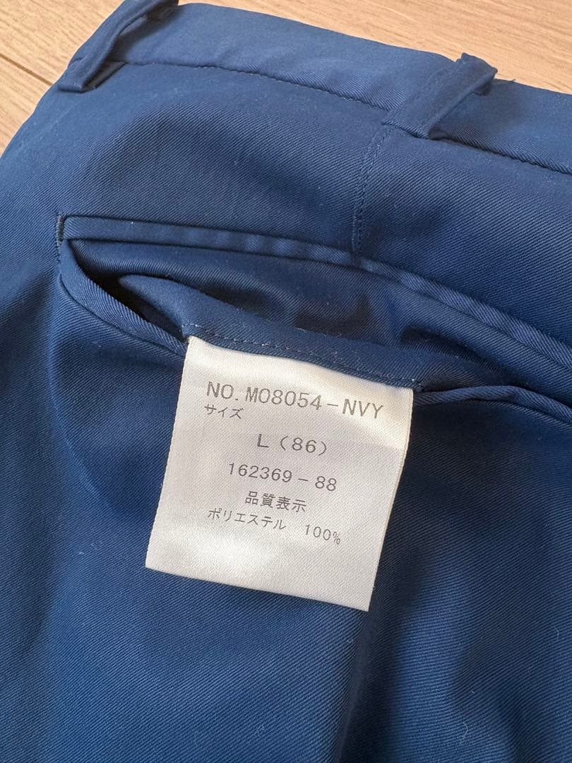 monzee ネイビー パンツ サイズ